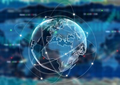 What are the benefits of using AI in international research?