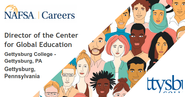 Director of the Center for Global Education  ā Gettysburg, Pennsylvania job with Gettysburg College ā Gettysburg, PA | 157880