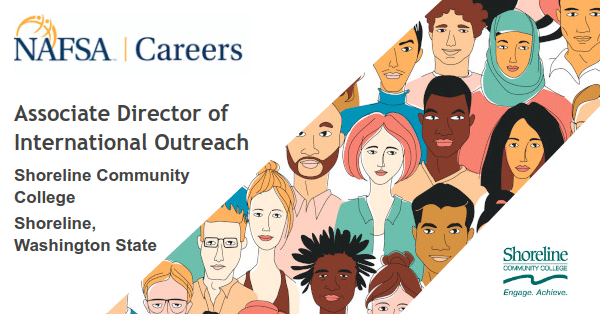 Associate Director of International Outreach – Shoreline, Washington State job with Shoreline Community College | 159470