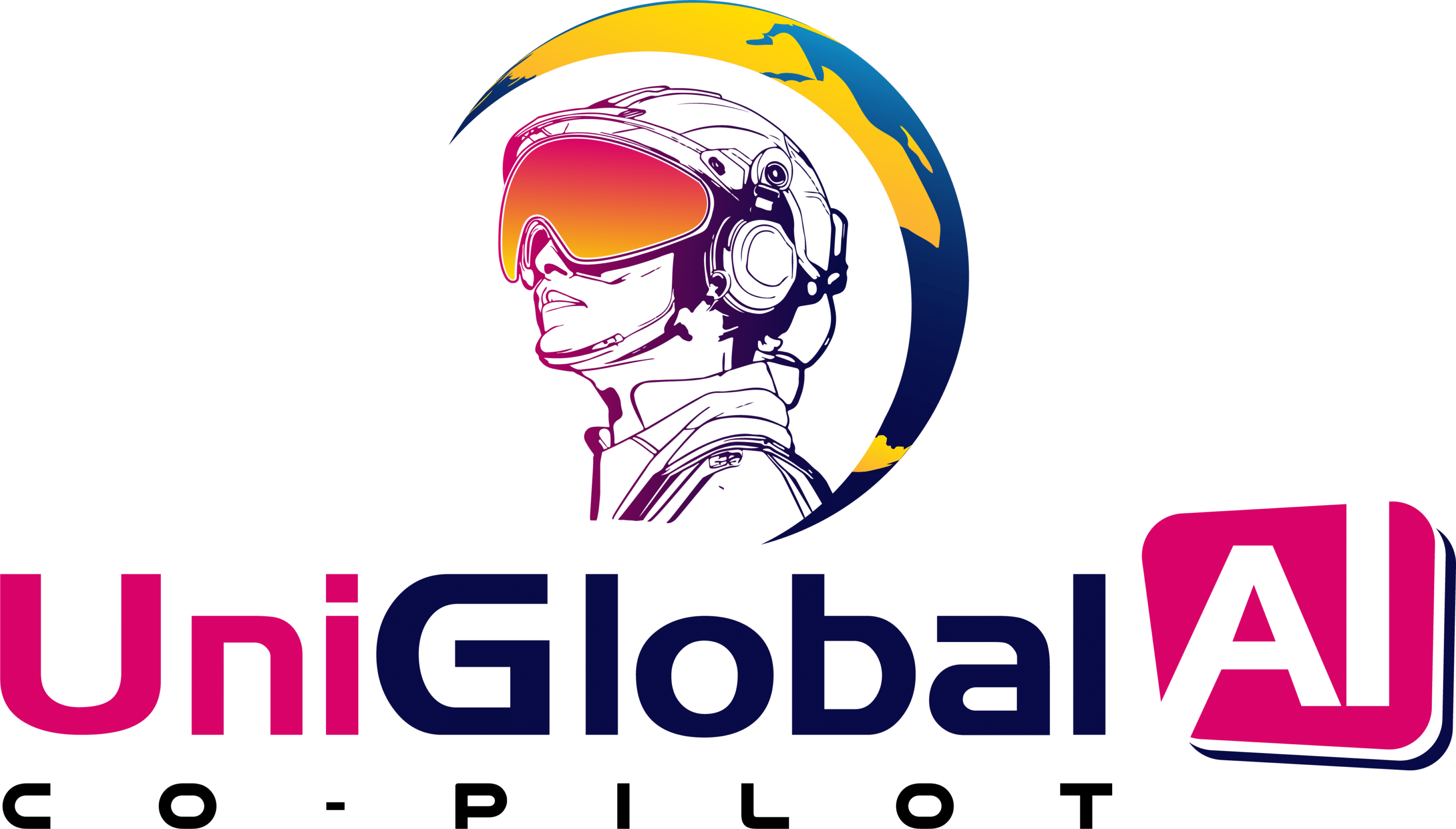 UniGlobal AI Co-Pilot Logo Design