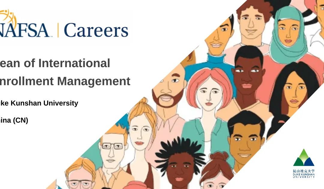 Dean of International Enrollment Management ā China (CN) job with Duke Kunshan University | 175790